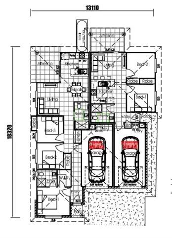 Floorplan of Homely house listing, Lot 101/Stage 3 Tanna Drive, Rosenthal Heights QLD 4370