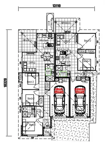 Floorplan of Homely house listing, Lot 96/Stage 3 Tanna Drive, Rosenthal Heights QLD 4370