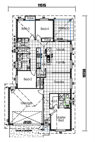 Floorplan of Homely house listing, Lot 97/Stage 3 Tanna Drive, Rosenthal Heights QLD 4370