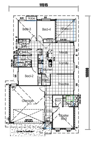 Floorplan of Homely house listing, Lot 98/Stage 3 Tanna Drive, Rosenthal Heights QLD 4370