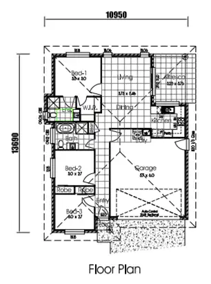 Floorplan of Homely house listing, Lot 19 New Road, Glenvale QLD 4350