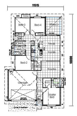 Floorplan of Homely house listing, 93/Stage 3 Tanna Drive, Rosenthal Heights QLD 4370