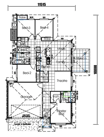 Floorplan of Homely house listing, Lot 504 Beacon Street, Ripley QLD 4306