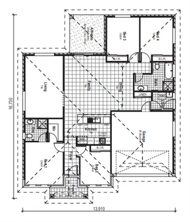 Floorplan of Homely house listing, Lot 250 Emanuel Drive, Farley NSW 2320