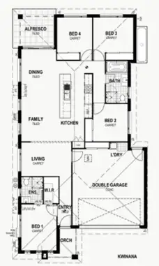 Floorplan of Homely house listing, Lot 946 New Road, Woongarrah NSW 2259