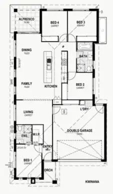 Floorplan of Homely house listing, Lot 17 New Road, Gilston QLD 4211