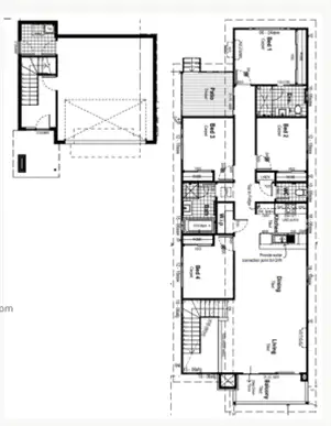 Floorplan of Homely house listing, Lot 21 Riparian Way, Ormeau QLD 4208