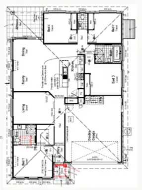 Floorplan of Homely house listing, Lot 124 Edge Drive, Yarrabilba QLD 4207