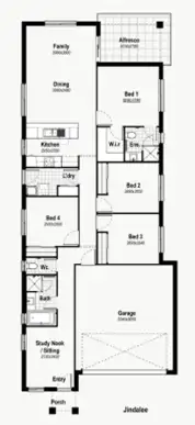 Floorplan of Homely house listing, Lot 16 New Road, Ormiston QLD 4160