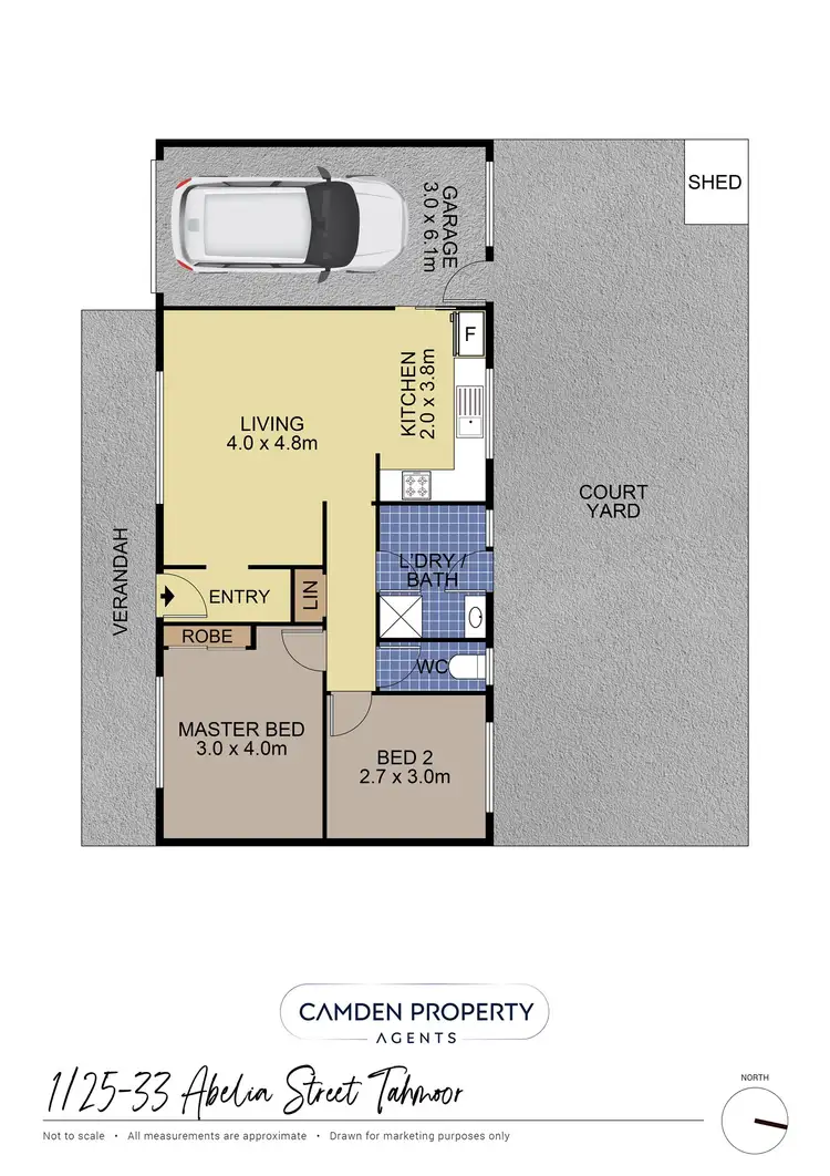 Floorplan of Homely house listing, 1/25-33 Abelia Street, Tahmoor NSW 2573