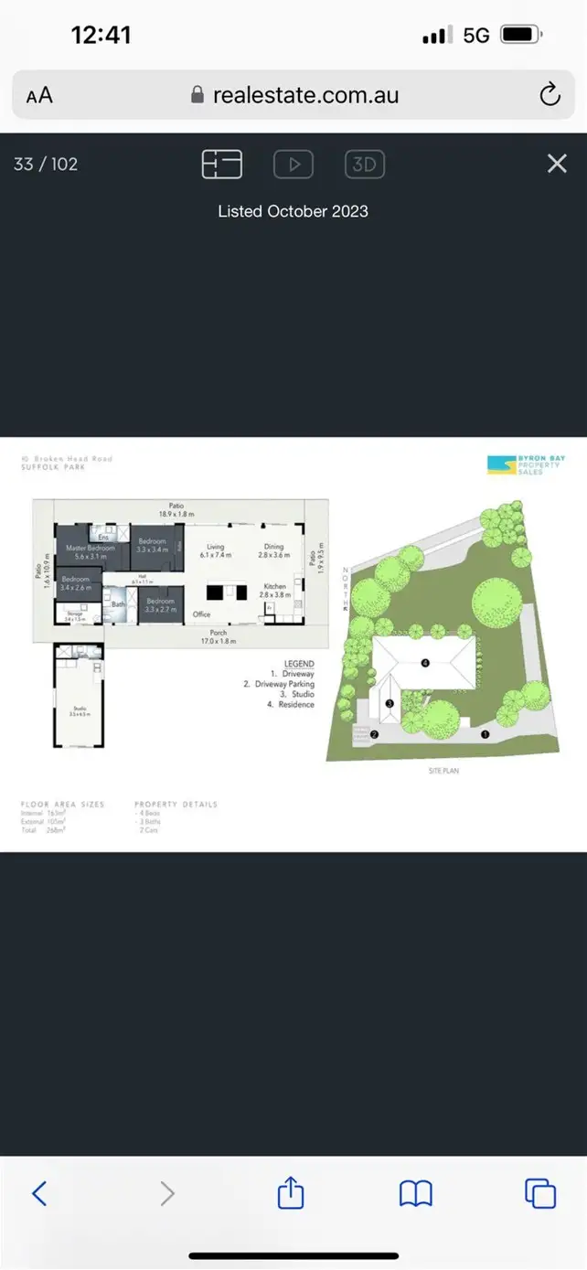 Floorplan of Homely house listing, 86 Broken Head Rd, Suffolk Park NSW 2481