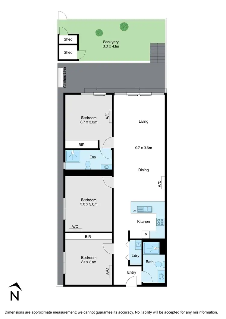 Floorplan of Homely apartment listing, G11/569 Whitehorse Road, Mitcham VIC 3132