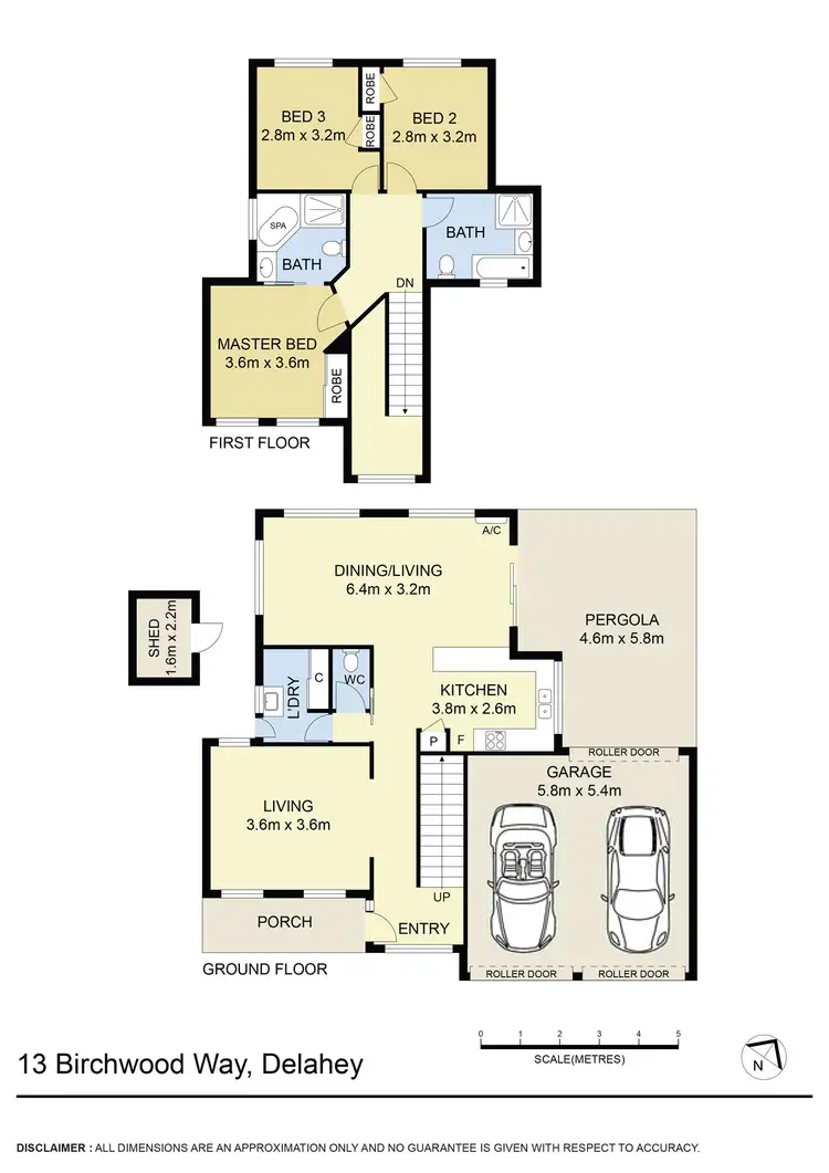 Floorplan of Homely house listing, 13 Birchwood Way, Delahey VIC 3037