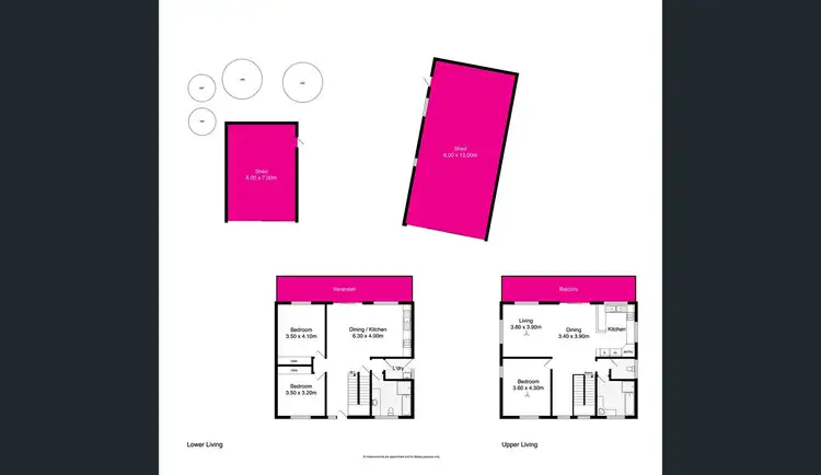 Floorplan of Homely house listing, 4 Darkana Way, Cape Jervis SA 5204