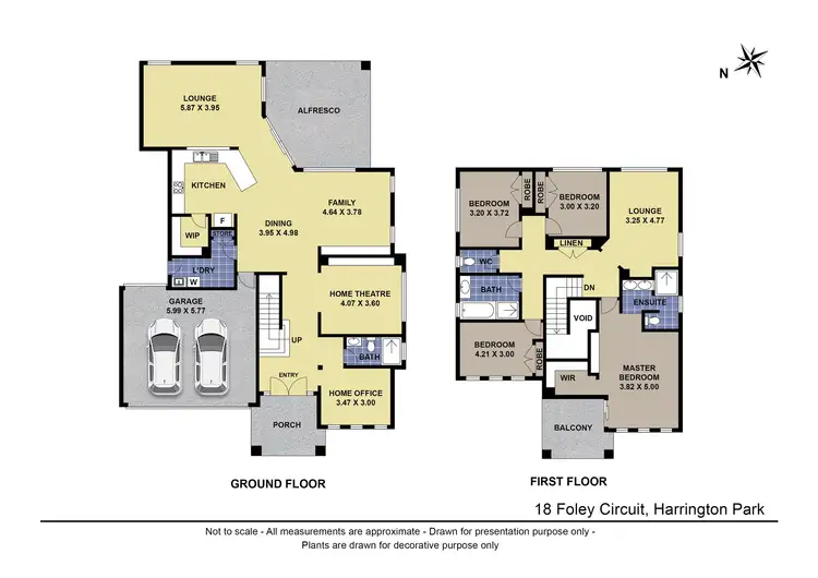 Floorplan of Homely house listing, 18 Foley Circuit, Harrington Park NSW 2567