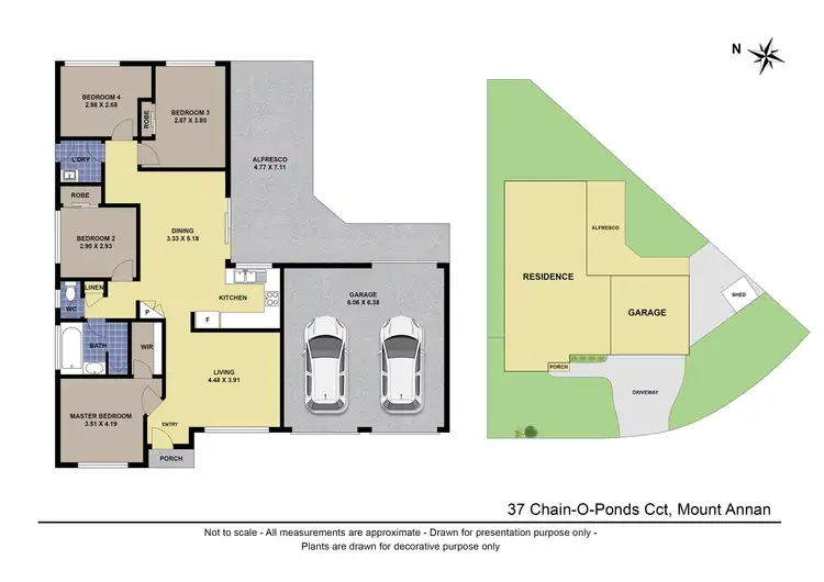 Floorplan of Homely house listing, 37 Chain-O-Ponds Circuit, Mount Annan NSW 2567