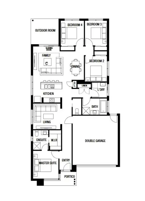 Floorplan of Homely house listing, Address available on request