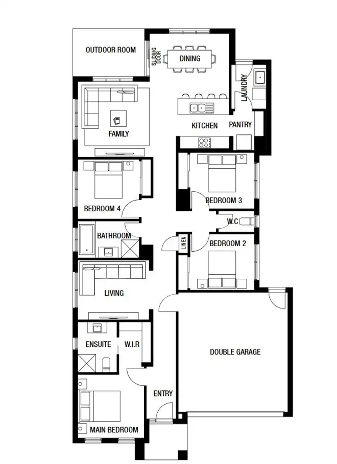 Floorplan of Homely house listing, Address available on request
