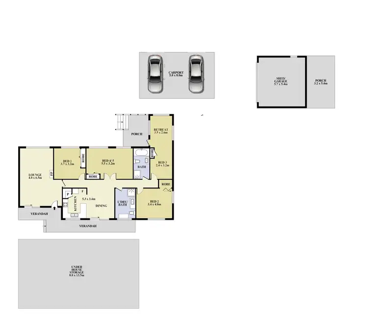 Floorplan of Homely house listing, 64 Canoelands, Canoelands NSW 2157