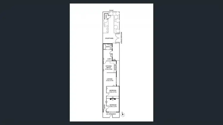 Floorplan of Homely house listing, 23 Sargood St, Coburg VIC 3058