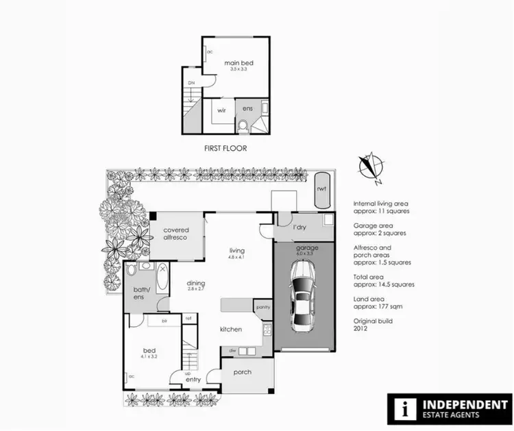 Floorplan of Homely house listing, 2/31 McCormicks Road, Carrum Downs VIC 3201