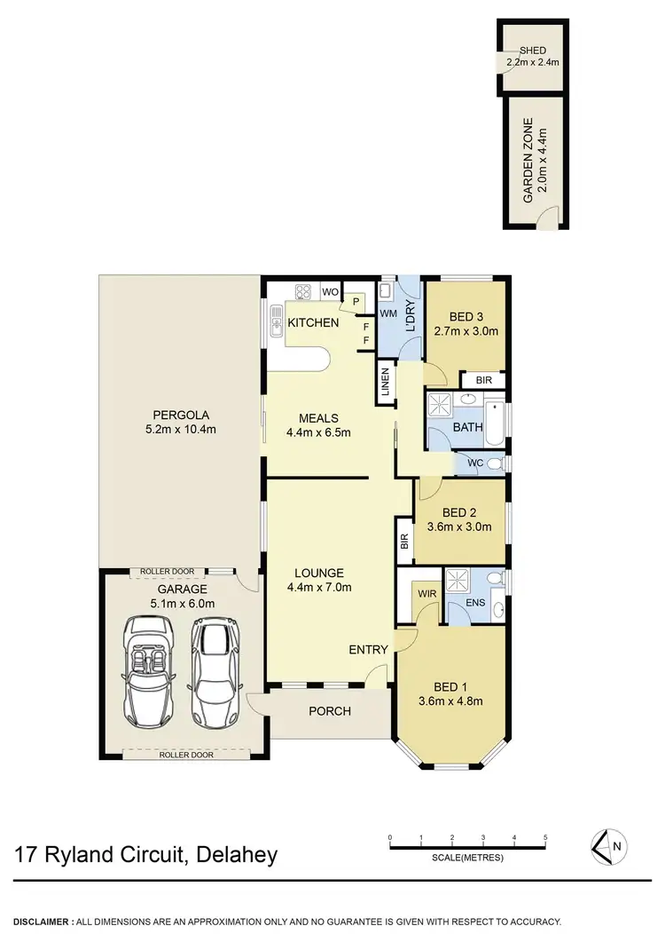 Floorplan of Homely house listing, 17 Ryland Circuit, Delahey VIC 3037