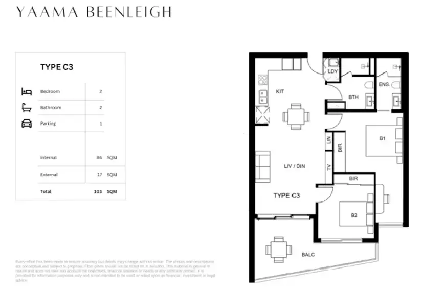 Floorplan of Homely apartment listing, Unit 26 Muchow Street, Beenleigh QLD 4207