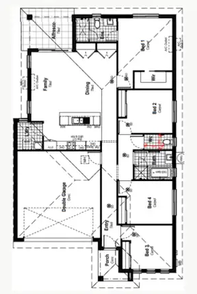 Floorplan of Homely house listing, Lot 6 Andy Circuit, Boondall QLD 4034