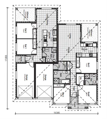 Floorplan of Homely house listing, Lot 227/Stage 2 Minya Street, Chisholm NSW 2322