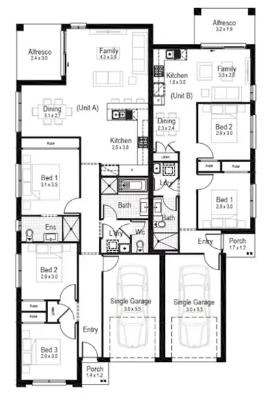 Floorplan of Homely house listing, Lot 67 Road # 5, Wadalba NSW 2259