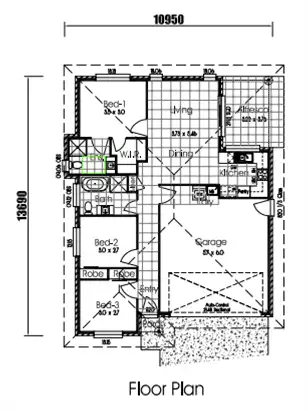 Floorplan of Homely house listing, Lot 34/1 Road, Glenvale QLD 4350