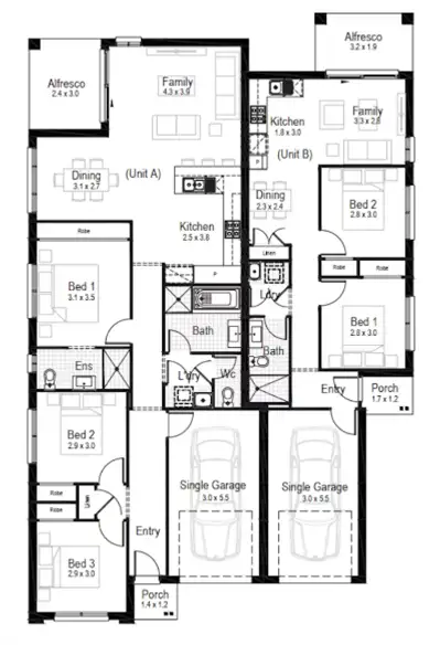 Floorplan of Homely house listing, Lot 116 Vines Circuit, Denman NSW 2328