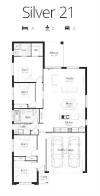 Floorplan of Homely house listing, Lot 113 Vines Circuit, Denman NSW 2328