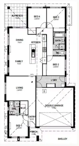 Floorplan of Homely house listing, Lot 18/216a Bargara Road, Kalkie QLD 4670