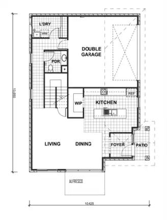 Floorplan of Homely house listing, Lot 6 Lemon Scented Circuit, Warnervale NSW 2259