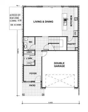 Floorplan of Homely house listing, Lot 7 Lemon Scented Circuit, Warnervale NSW 2259