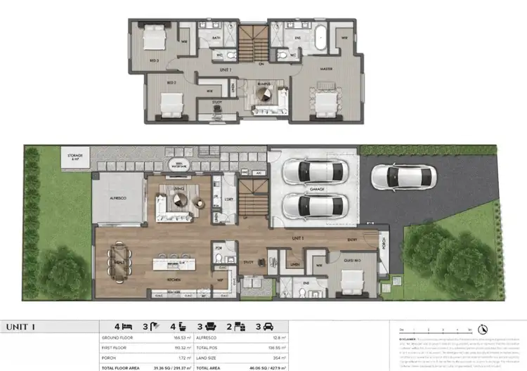 Floorplan of Homely townhouse listing, Address available on request