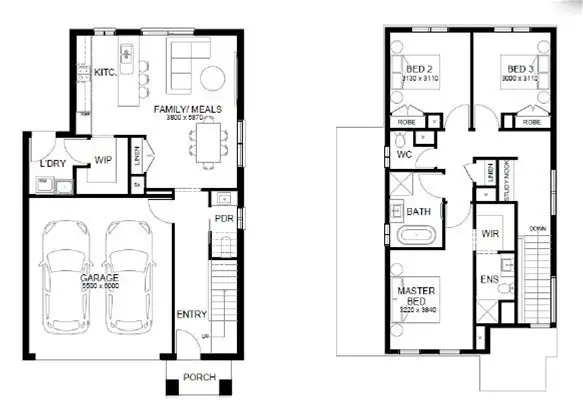 Floorplan of Homely house listing, 1 Newmarket Road, Werribee VIC 3030