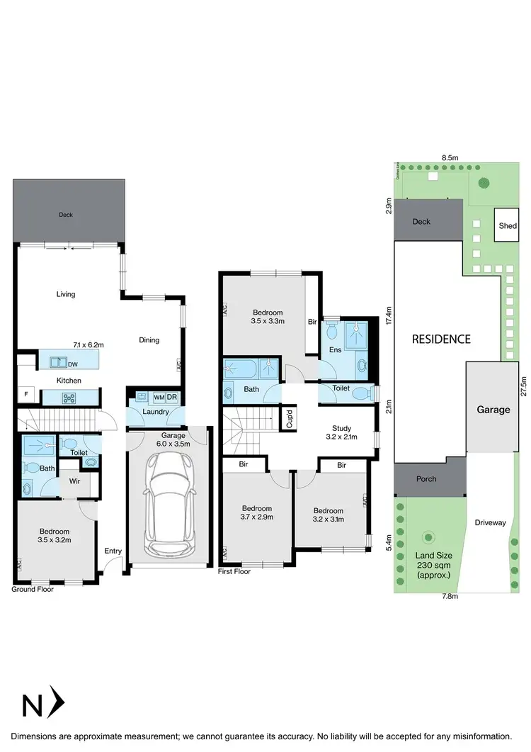 Floorplan of Homely townhouse listing, 14 Greenwood Ave, Ringwood VIC 3134