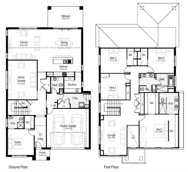 Floorplan of Homely house listing, Lot 19 Turret Circuit, Warnervale NSW 2259