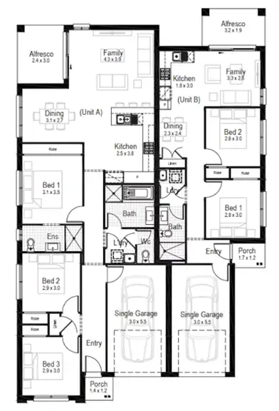 Floorplan of Homely house listing, Lot 112 Vines Circuit, Denman NSW 2328