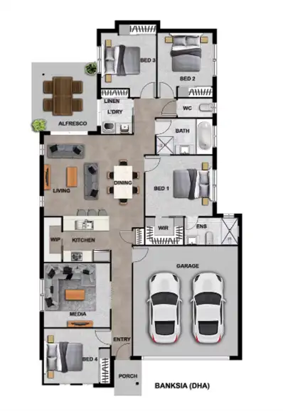 Floorplan of Homely house listing, Lot 69 Kennard Circuit, Bushland Beach QLD 4818