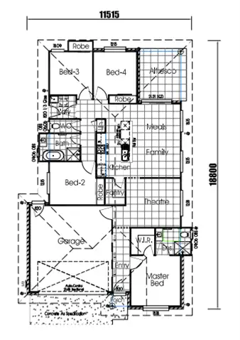 Floorplan of Homely house listing, Lot 86/Stage 4 Homestead Road, Rosenthal Heights QLD 4370