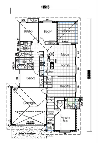 Floorplan of Homely house listing, Lot 83/Stage 4 Homestead Road, Rosenthal Heights QLD 4370