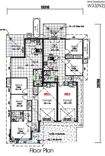Floorplan of Homely house listing, Lot 66/Stage 4 Gibson Road, Rosenthal Heights QLD 4370