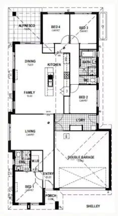 Floorplan of Homely house listing, Lot 4/24 Sea Pearl Drive, Elliott Heads QLD 4670