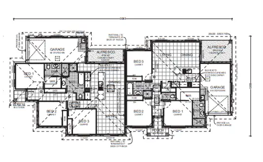 Floorplan of Homely house listing, Lot 125 The Stables Road, Heatherbrae NSW 2324