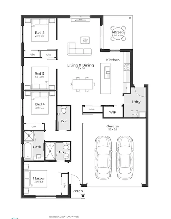Floorplan of Homely house listing, Address available on request