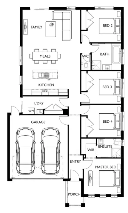 Floorplan of Homely house listing, Address available on request