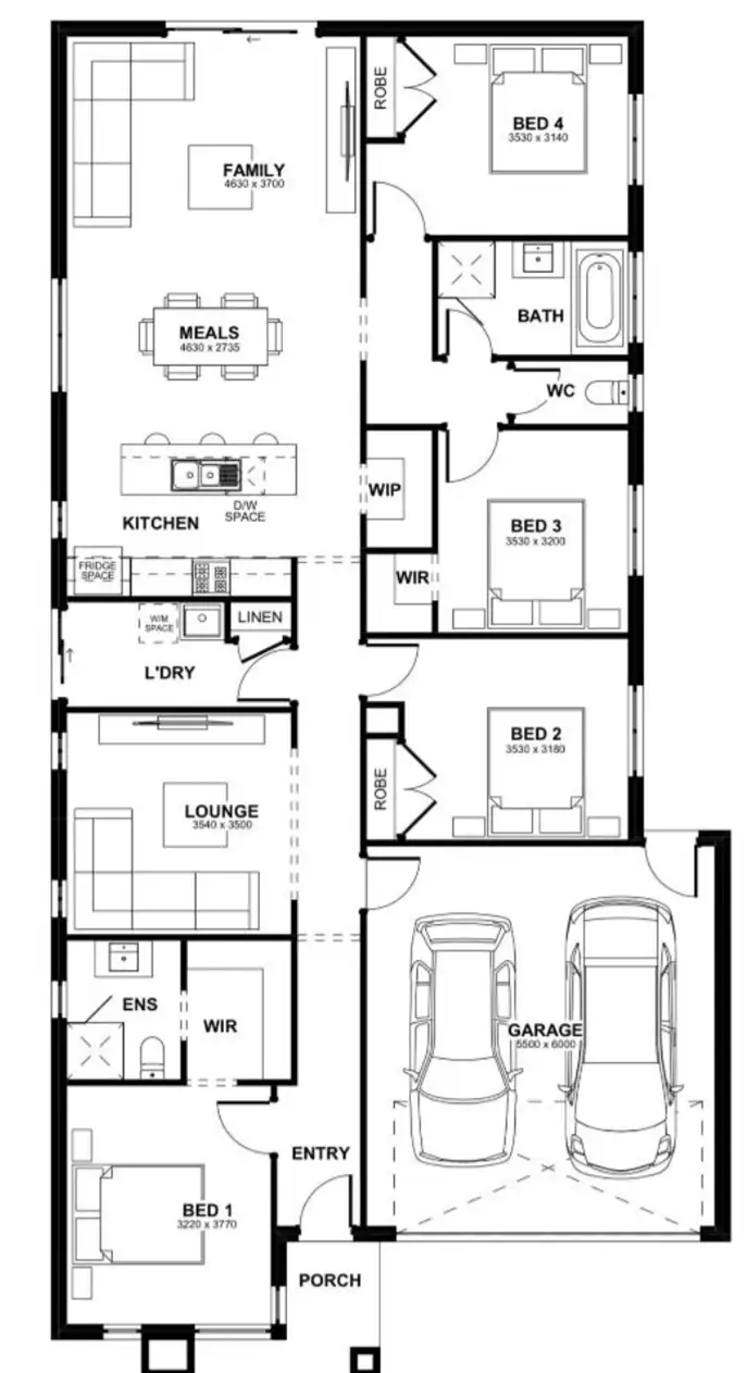 Floorplan of Homely house listing, Address available on request